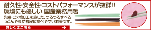 国内生産 業務用箸