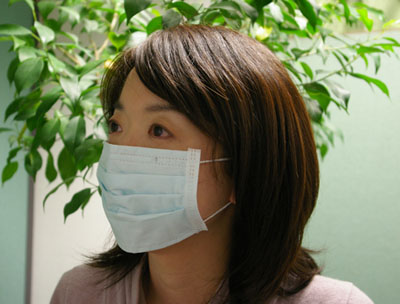 日清紡 ゼオライトマスク使用例