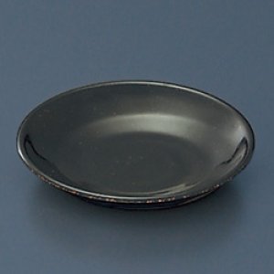 和皿（メラミン製）黒マット - オンラインショップ“イイネ”