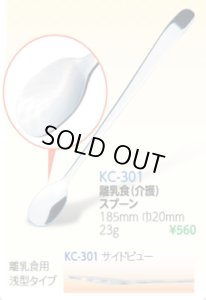 画像1: 離乳食(介護)スプーン:浅型 (1)
