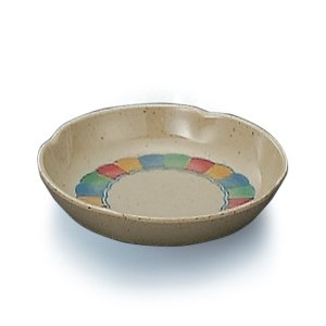 画像1: 小皿 （メラミン製）ふる里 (1)