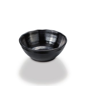 画像1: 小鉢(メラミン製) 黒曜 (1)
