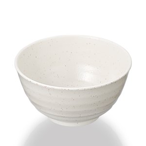 画像1: 多用丼(メラミン製) 粉引 (1)