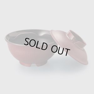 画像2: 汁椀（ポリプロピレン製）溜内黒 (2)